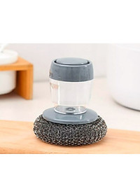 Dụng cụ cọ rửa đa năng, cọ xoong nồi, cọ bếp, có bình chứa nước rửa tiện lợi