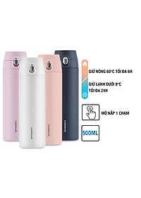 Bình Giữ Nhiệt LocknLock Featherlight One-touch Tumbler LHC3257 500ml
