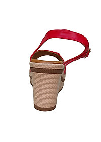 Giày Sandal Nữ Đế Xuồng HÀ NAM Da Bò Thật Thời Trang Cao Cấp  9cm DNU2143