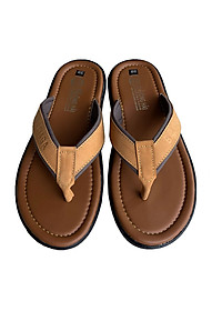 Dép xỏ ngón nam da bò  Trường Hải có 2 màu đen,vàng  thời trang trẻ trung XN125Đ