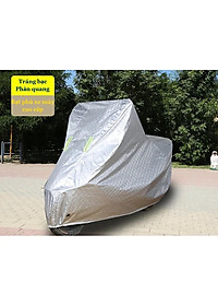 Bạt phủ xe máy tráng bạc ngăn cản tối đa tia UV và sức nóng làm hư hại xe hãng dododios