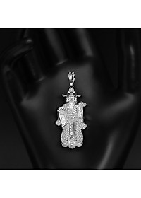 Mặt Dây Chuyền Nam Nữ Bạc Hiểu Minh MDN047 hình ông thần tài