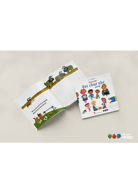 Truyện Ehon bé 3-4-5 tuổi - Trước tiên đợi chút nhé