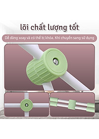 BG Gậy tập thẳng lưng Blue 6015 , thanh gậy tập yoga chống gù lưng, mở vai hình chữ thập