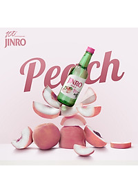 [CHÍNH HÃNG] Soju Hàn Quốc JINRO VỊ ĐÀO 360ml - Combo 6 chai
