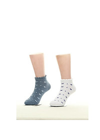 Set 6 Đôi Vớ Cổ Ngắn Dành Cho Bé Gái Thương Hiệu ELLE EK06