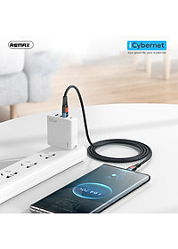 Cáp sạc siêu nhanh công suất tối đa 100W chuẩn PD Remax Lesu Pro typeC to typeC RC-187c - Hàng chính hãng