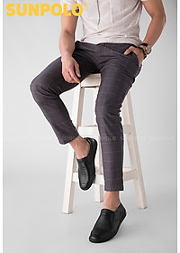 Giày Mọi Nam Da Bò Sunpolo SU007DN