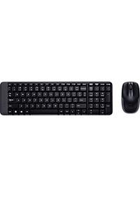 Combo chuột và bàn phím không dây Logitech MK220 - Hàng chính hãng