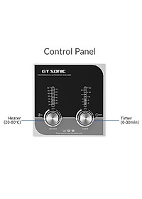 Máy rửa siêu âm GTsonic T2 – 2L, công nghệ sóng siêu âm hiện đại, làm sạch nhanh mọi vết bẩn, vết hoen ố và cặn bám trên bề mặt sản phẩm, phù hợp trang sức, mắt kính, đồng hồ, linh kiện điện tử – Hàng chính hãng