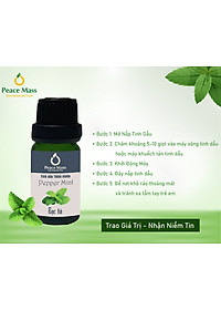 Tinh Dầu Bạc Hà Peace Mass Dùng Cho Máy Khuếch Tán 10ml