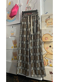 Quần ống rộng nữ, chất liệu vải mềm mịn, mát mẻ, Quần dài nữ form rộng thoải mái form 40-62 kg