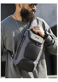 Túi đeo chéo đeo ngực nam cao cấp phong cách châu âu