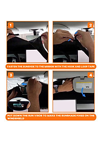 Tấm Che Kính Lái Trước Gấp Gọn Siêu Tiện Lợi- Mát xe, Bảo Vệ Nội Thất, Gọn Nhẹ, Dễ Sử Sụng