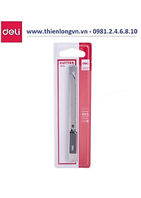 Dao trổ 30 độ inox Deli 2034