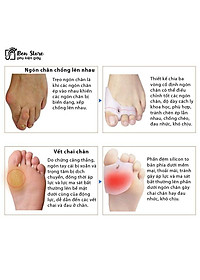 Cặp silicon ngón chân cái, nẹp silicon, bảo vệ chân. chống biến dạng khớp #sil 85