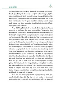 Một số vấn đề về đường lối quân sự, chiến lược quốc phòng trong sự nghiệp xây dựng và bảo vệ tổ quốc Việt Nam thời kỳ mới