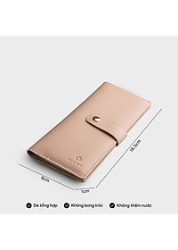 Ví Yuumy (  Thời trang nữ kiểu cầm tay khóa cài dáng dài - Ví da Seasand YV70 )