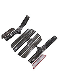 Bộ Ốp bậc cửa, Nẹp bước chân dành cho Honda City 2015-2021 vân Carbon