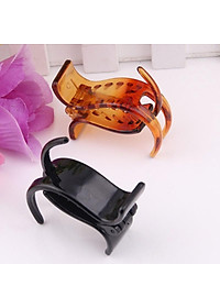 Kẹp Tóc Càng Cua Nhỏ Gọn 3 Răng Làm Từ Nhựa Bền Bỉ Cho Nữ