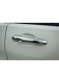 Bộ 4 Ốp Trang Trí Tay Cửa Cho Xe Toyota Vios 2019