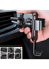 Giá Đỡ Điện Thoại Baseus Gắn Lỗ Điều Hòa Xe Hơi - Hàng Chính Hãng