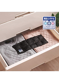 Combo Túi hút ẩm, khử mùi  than hoạt tính Kokubo 25g x 2 miếng - Nội địa Nhật Bản