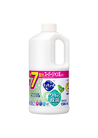 Nước rửa bát Kao 1380ml hương trà xanh nội địa  Nhật Bản