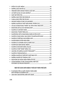 Những Khả Năng Kỳ Diệu Của Con Người