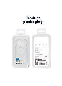 Ốp lưng chống sốc trong suốt hỗ trợ sạc Maqsafe cho iPhone 14 Pro (6.1 inch) hiệu Rock Protection Maqsafe Magetic Case (siêu mỏng 1.5mm, độ trong tuyệt đối, chống trầy xước, chống ố vàng, tản nhiệt tốt) - hàng nhập khẩu