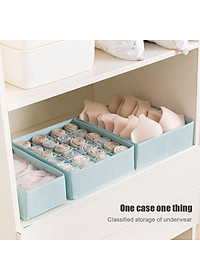 Set 3 Hộp Đựng Đồ Lót Túi Đựng Đồ Lót, Tất Vớ, Đựng Đồ Đa năng Gấp Gọn Đa Năng - Hàng Loại 1 - Chính Hãng MINIIN