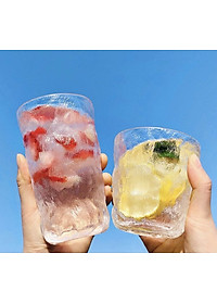 BỘ 6 CỐC UỐNG THỦY TINH BĂNG TUYẾT CAO CẤP SIÊU ĐẸP - VD96