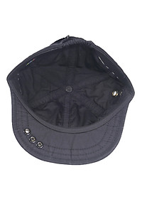 Mũ lưỡi trai mỏ mềm bít đuôi cho bé từ 1 đến 3 tuổi gắn logo chữ Z kèm đục 3 lỗ sò ở mỏ kết độc đáo - Đen