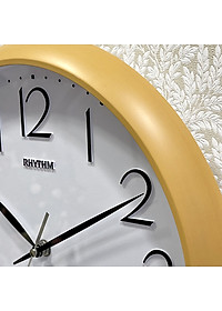 Đồng hồ treo tường Nhật Bản Rhythm CMG578NR07 – Kích Thước 32.0 x 4.0cm, 770g, vỏ nhựa, dùng PIN