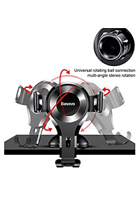 Kẹp Điện Thoại Trên Ô Tô, Xe Hơi Gắn Taplo chính hãng Baseus SUYL-XP01 Sang Trọng Hiện Đại