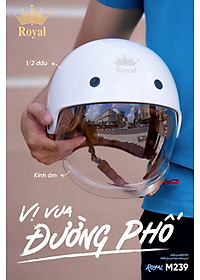 (Tặng Tai Mèo) Nón Bảo Hiểm Nửa Đầu Kính Âm - Lót có thể tháo rời - màu sắc đa dạng - khóa chắc chắn