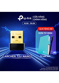 Bộ Chuyển Đổi Usb Wifi Tp-Link Archer T2U Nano Băng Tần Kép Ac600 - Hàng Chính Hãng - Link Mua