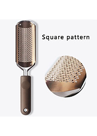Dụng cụ chà gót chân loại bỏ da chết bằng thép không gỉ
