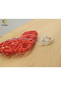 Dây chuyền bạc Ý 925 Huệ Ngân - Đôi tình nhân PP1325
