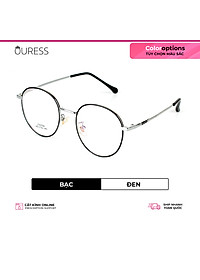 Gọng kính hợp kim thời trang nam nữ siêu nhẹ siêu bền OURESS JT6704