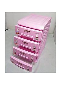 Tủ nhựa mini 4 tầng