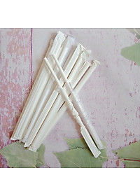 [GG] 100 Ống Hút Giấy Phi 6 Có Bọc Màng Giấy Riêng Từng Cái Dùng Để Uống Nước ép, Sinh tố, Trà, Cà phê, Nước ngọt – Sản Phẩm Thân Thiện Với Môi Trường
