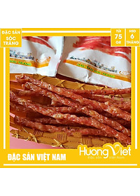 Đặc Sản Sóc Trăng - Lạp Xưởng Ăn Liền Tân Huê Viên Túi 75G, Lạp Xưởng Ăn Ngay Không Cần Chế Biến, Lạp Xưởng Sóc Trăng, Ăn Vặt Sài Gòn