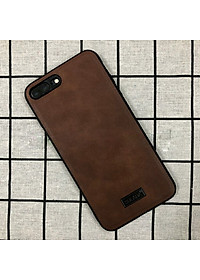 Ốp Lưng Da SULADA Viền silicon cho iPhone 8 Plus - Hàng Chính Hãng