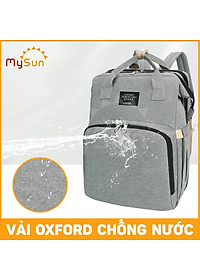 Balo mẹ bỉm sữa cho bé sơ sinh nằm cao cấp chính hãng MySun Nest