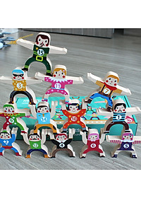 Đồ chơi trẻ em bằng gỗ Bộ Lắp Ráp Thăng Bằng Giúp Bé Khả Năng Tập Trung, Khéo léo