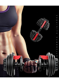 1 Đòn Tạ Tay Điều Chỉnh Cao Cấp 24kg