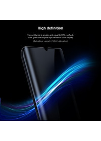 (Mua 1 tặng 1) Tấm dán màn hình curved film full viền 3D cho Samsung Galaxy S23 Ultra hiệu Nillkin Full Glue Screen Protector có độ mỏng chỉ 0.23mm, mặt vát cạnh 2.5D ôm sát toàn bộ viền, tặng kèm khung tự dán dễ dàng dán tại nhà - Hàng nhập khẩu