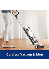 Máy Hút Bụi Lau Sàn Khô Uớt Tineco S5 Combo Tự Giặt Giẻ Diệt Khuẩn Lực Hút 12.000 Pa - Hàng Chính Hãng