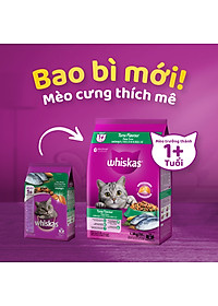 Thức Ăn Cho Mèo Whiskas Adult 1+ Years Vị Cá Ngừ 3kg/Túi